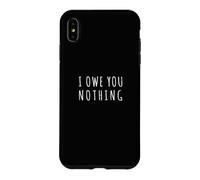 Je ne Te Dois Rien Coque pour iPhone XS Max