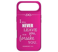 Je ne Te quitterai jamais ni ne t'abandonnerai (Hébreux 13, 5) Coque pour iPhone Air