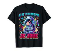 Je Ne T'entends Pas Je Joue Gaming Enfant Jeux Vidéo T-Shirt