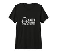 Je ne t'entends Pas, Je suis Un Lecteur vidéo avec Un Casque T-Shirt Haut de Gamme
