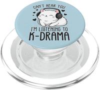 Je ne t'entends Pas, j'écoute K-Drama, C'est drôle PopSockets PopGrip pour MagSafe