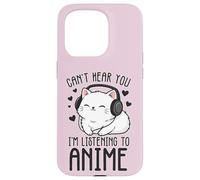 Je ne t'entends Pas, j'écoute l'anime Kitty Coque pour iPhone 15 Pro