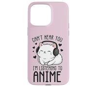 Je ne t'entends Pas, j'écoute l'anime Kitty Coque pour iPhone 15 Pro Max
