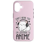 Je ne t'entends Pas, j'écoute l'anime Kitty Coque pour iPhone 16