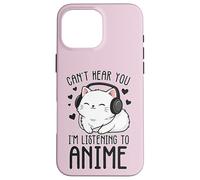 Je ne t'entends Pas, j'écoute l'anime Kitty Coque pour iPhone 16 Pro Max
