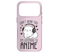 Je ne t'entends Pas, j'écoute l'anime Kitty Coque pour iPhone 17 Pro