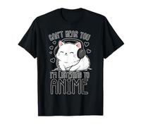 Je ne t'entends Pas, j'écoute l'anime Kitty T-Shirt