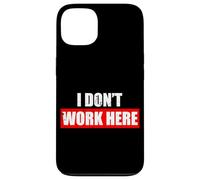 Je ne Travaille Pas Ici Car Lover Mechanic Garage Car Guy Coque pour iPhone 13