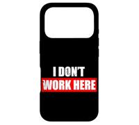 Je ne Travaille Pas Ici Car Lover Mechanic Garage Car Guy Coque pour iPhone 17 Pro
