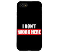 Je ne Travaille Pas Ici Car Lover Mechanic Garage Car Guy Coque pour iPhone SE (2020) / 7/8