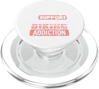 Je ne Travaille Que pour Nourrir ma Passion du vélo PopSockets PopGrip pour MagSafe