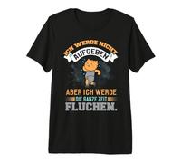 Je ne Vais Pas abandonner mais jurerai Tout Le Temps. T-Shirt Haut de Gamme