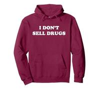 Je ne Vends Pas de Drogues Sweat à Capuche, Unisexe pour Adultes, Marron, L