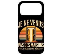 Je Ne Vends Pas des Maisons Je Réalise des Rêves Coque pour iPhone 17 Pro Max