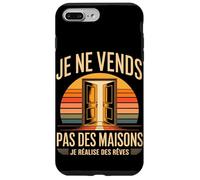 Je Ne Vends Pas des Maisons Je Réalise des Rêves Coque pour iPhone 7 Plus/8 Plus