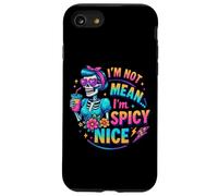 Je ne Veux Pas dire Que Je suis Spicy Nice Skeleton Coque pour iPhone SE (2020) / 7/8