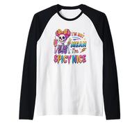 Je ne Veux Pas dire Que Je suis Spicy Nice Skeleton Manche Raglan