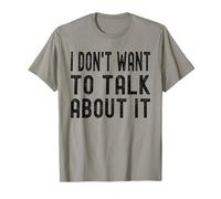 Je ne Veux Pas en Parler T-Shirt