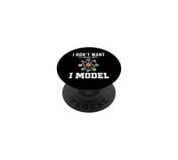 Je ne Veux Pas me Vanter mais Je modélise la Science, Un Nerd de Physique drôle PopSockets PopGrip Adhésif