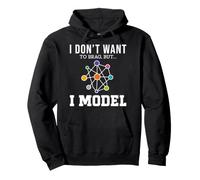 Je ne Veux Pas me Vanter mais Je modélise la Science, Un Nerd de Physique drôle Sweat à Capuche