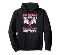 Je ne Veux Pas me Vanter Que Je tiens Beaucoup à Mon Cheval Amateur Sweat à Capuche