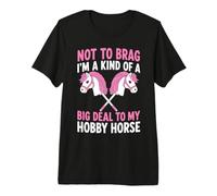 Je ne Veux Pas me Vanter Que Je tiens Beaucoup à Mon Cheval Amateur T-Shirt Haut de Gamme