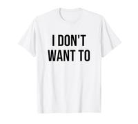 Je ne Veux Pas T-Shirt