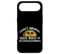 Je NE Veux Pas Taco Bout, C'est Un problème de Nachos Funny Tacos Meme Coque pour iPhone Air