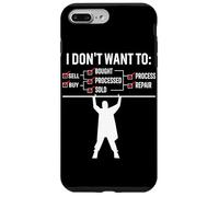 Je ne Veux Pas Vendre Acheter acheté traité Vendu Processus de réparation Coque pour iPhone 7 Plus/8 Plus