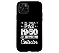 Je Ne Vieillis Pas 1960 Collector Humour Anniversaire Rigolo Coque pour iPhone 11 Pro