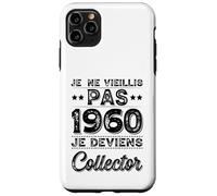 Je Ne Vieillis Pas 1960 Collector Humour Anniversaire Rigolo Coque pour iPhone 11 Pro Max