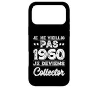 Je Ne Vieillis Pas 1960 Collector Humour Anniversaire Rigolo Coque pour iPhone 17 Pro Max