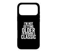 Je ne vieillis Pas, Je deviens Un Anniversaire Classique et drôle Coque pour iPhone 17 Pro Max