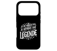 Je ne vieillis Pas Je deviens Une légende Humour Coque pour iPhone 17 Pro