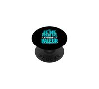 Je Ne Vieillis Pas Je Prends de la Valeur Anniversaire Drôle PopSockets PopGrip Adhésif