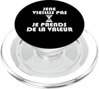 Je Ne Vieillis Pas Je Prends De La Valeur PopSockets PopGrip pour MagSafe
