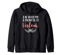 Je Ne Vieillis Pas Je Prends De La Valeur Sweat à Capuche