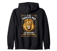 Je ne viellis Pas Je deviens Une légende Humour Anniversaire Sweat à Capuche