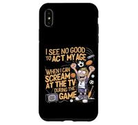 Je Ne Vois Aucune Bonne Raison D'agir À Mon Âge Coque pour iPhone XS Max
