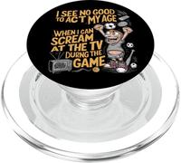 Je ne Vois Aucune Bonne Raison d'agir Mon âge PopSockets PopGrip pour MagSafe
