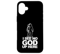 Je ne vois pas Dieu ici Coque pour iPhone 16 Plus