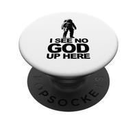 Je ne vois pas Dieu ici PopSockets PopGrip Adhésif