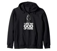 Je ne vois pas Dieu ici Sweat à Capuche