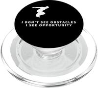 Je ne vois pas d'obstacles, je vois une opportunité, un parkour amusant PopSockets PopGrip pour MagSafe