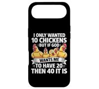 Je ne voulais Que 10 Poulets, mais si Dieu Veut Que j'en aie 20 Coque pour iPhone Air