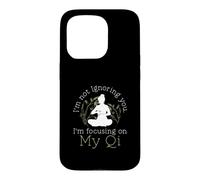 Je ne Vous Ignore Pas, Je me concentre sur Mes Fans de Qi Funny Qigong Coque pour iPhone 15 Pro