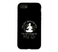 Je ne Vous Ignore Pas, Je me concentre sur Mes Fans de Qi Funny Qigong Coque pour iPhone SE (2020) / 7/8