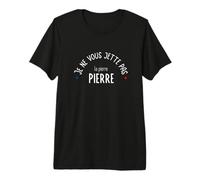 Je ne Vous Jette Pas la Pierre Pierre - Réplique de Film T-Shirt Haut de Gamme
