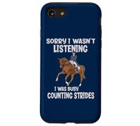 Je n'écoutais Pas, Je comptais Les foulées, Dressage Rider Coque pour iPhone SE (2020) / 7/8