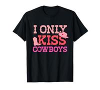 Je n'embrasse Que Les Amateurs de Cowboys drôles T-Shirt